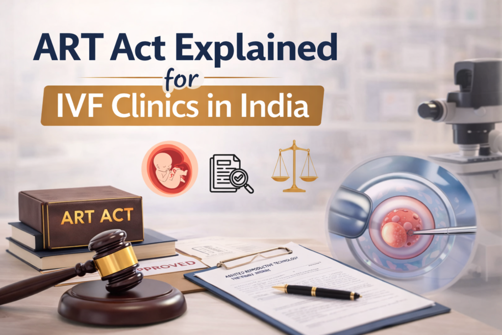 ART Act Explained for IVF Clinics in India, surrogacy process and procedures